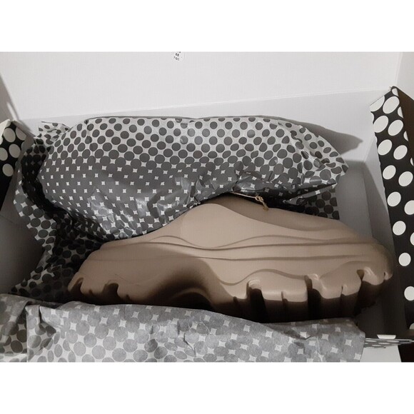 New Womens ADIDAS STELLA MCCARTNEY STELLA CLOG IF6537 KHAKI US W 9 - Picture 2 of 13